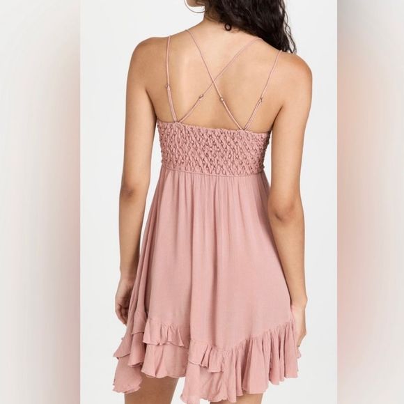 Free People Adelia Slip Dress “Rose” Size XS NWT - Picture 6 of 14